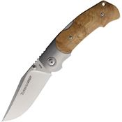 Viper 5986PI TURN Lockback Knife Poplar Wood Handles