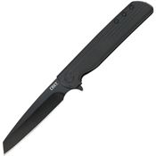 CRKT 3802K LCK+ Linerlock Knife Blackout Handles