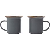 Barebones Living 375 Enamel Espresso Cup Set