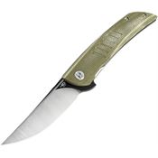 Bestech G30A2 Swift Linerlock Knife Green Handles