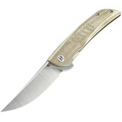 Bestech G30C1 Swift Linerlock Knife Beige Handles