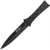 Case 52224 Harley TecX Boot Black Dagger Fixed Blade Knife Black Handles