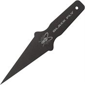 Cold Steel 80STMA Fly Throwing Black Fixed Blade Knife