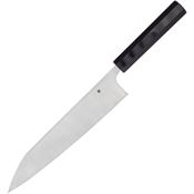 Spyderco K19GP Wakiita Gyuto Chef's Knife Black Handles