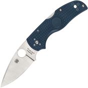 Spyderco 41PCBL5 Native 5 Lockback Knife Blue Handles