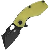 Bestech G39F Lizard Linerlock Knife Lime Handles