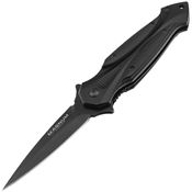 Boker Magnum 01RY269 Starfighter 2.0 Assist Open Linerlock Knife Black Handles