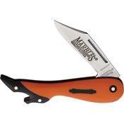 Marbles 593 Small Leg Knife Orange G10