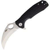 Honey Badger 1121 Medium Claw Linerlock Knife Blk