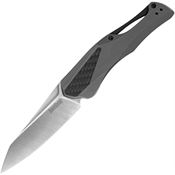Kershaw 5500 Collateral Framelock Knife Gray/Barbon Fiber Handles