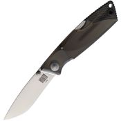Ontario 8798SMK Wraith Ice Lockback Knife Gray Handles
