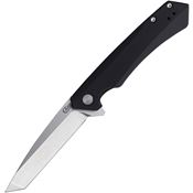Case XX Knives 64665 Kinzua Stonewash Knife Black Handles