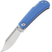 Kansept Knives 2026B7 Wedge Lockback Knife Blue G10