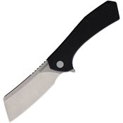 Kershaw Knives 3445G10 Static Stonewash Knife Black Handles