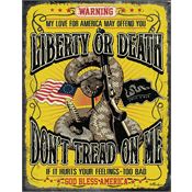 Tin Signs 2234 Don't Tread On Me Sign