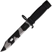 Aitor 16069 Combat Camo Fixed Blade Knife Black Handles