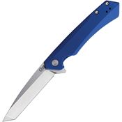 Case 64663 Kinzua Tanto Framelock Knife Blue Handles