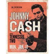 Tin Signs 2344 Johnny Cash TN Two
