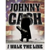 Tin Signs 2345 Johnny Cash Walk The Line