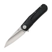 CRKT 6535 Mah-Hawk Assist Open Linerlock Knife Black Handles