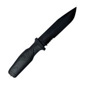 Smith & Wesson 1100071 Search & Rescue Black Fixed Blade Knife Black Handles