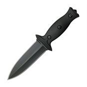 ABKT Tac 014 Boot Fixed Blade Knife Black Handles