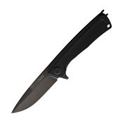 Acta Non Verba Z100021 Z100 Linerlock Knife with Black DLC Handles