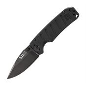 5.11 Tactical 51158 Mini Ryker Framelock Knife Black Handles
