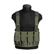 Mil-Tec 4483 OD Mag Carrier Chest Rig