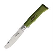MAM 2004G Youth Linerlock Knife with Green Handles