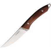 Mercury 25LSC Trek Satin Fixed Blade Knife Santoswood Handles