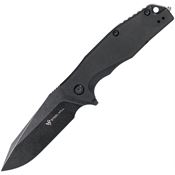 Steel Will F1003 Warbot Linerlock Knife with Black Handles