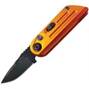 Bear & Son 1400AIORB Auto Bold Action XIV Black Knife Orange Handless