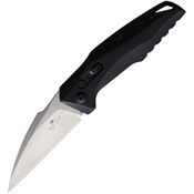 Bear & Son 1700AIBKS Auto Bold Action XVII Satin Knife Black Handless