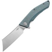 Bestech G42C Cubis Linerlock Knife Blue Handles