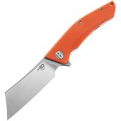 Bestech G42D Cubis Linerlock Knife Orange Handles