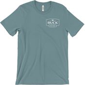 Buck 13350 Front Logo T-Shirt Slate XXL