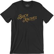 Buck 13360 Vintage Script T-Shirt L