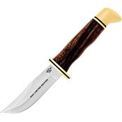 Buck 212IWSLE Ranger Legacy Collection Satin Fixed Blade Knife Ironwood Handles