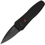 Kershaw 7500BLK Auto Launch 4 Button Lock Black Knife Black Handles