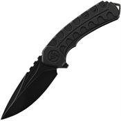 Bestech  T2203C BuwayaBlack Framelock Knife Black Handles