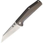 Beyond EDC 2101BR Contact Framelock Knife Gray Handles