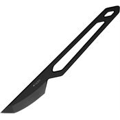 Glidr 001 Sweeney Scalpel Neck Black Fixed Blade Knife