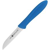 Henckels 32100084L Twin Master Kudamono Fixed Blade Knife Blue Handles