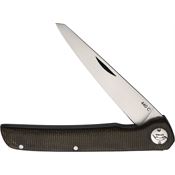 OTTER-Messer 157MIGR York Satin Folding Knife Green Handles