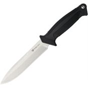 Steel Will 820 Argonaut 820 Satin Fixed Blade Knife Black Handles