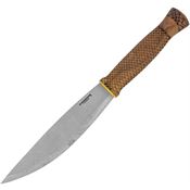 Condor Tool & Knife 394680HC Primitive Bush Lite Satin Fixed Blade Knife Walnut Handles