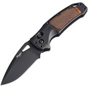 Hogue Knives 36377 K320 Able Lock Black Cerakote Folding Knife Black Handles