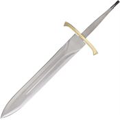 Knife Blanks 027 Knife Dagger Satin Fixed Blade Knife Stainless Handles