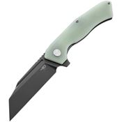 Bestech G46J Rockface Linerlock Knife Jade Handles
